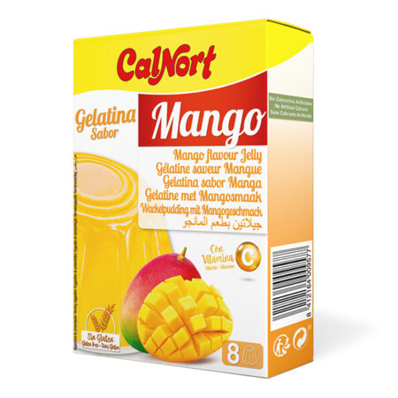 GELATINA SABOR MANGO CALNORT