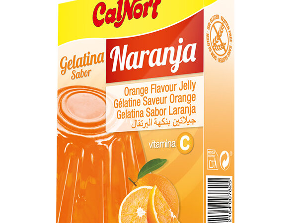 GELATINA SOBOR NARANJA CALNORT