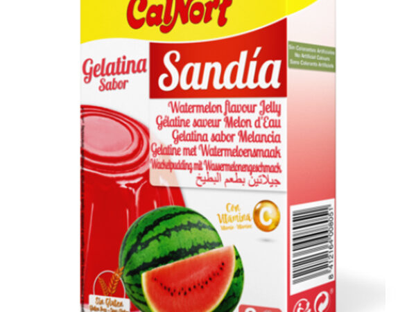 GELATINA SABOR SANDÍA (WATERMELON) CALNORT